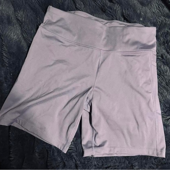 Pants - Women's Lavender Biker Shorts